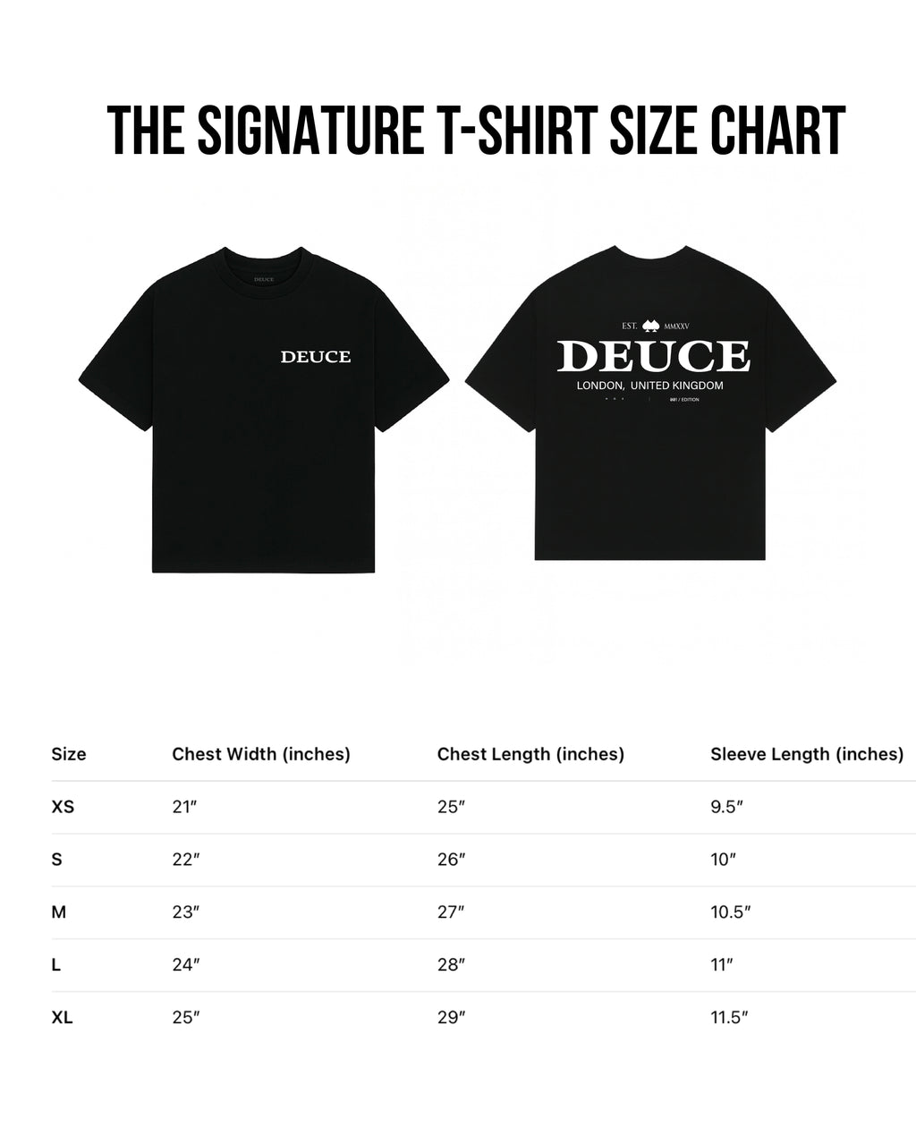 THE SIGNATURE T-SHIRT - BLACK